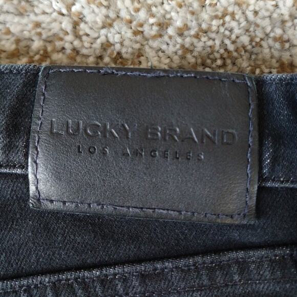 Lucky Brand Bridgette Y2K Zip High Rise Crop Mini Boot size 6/28R - Picture 9 of 15